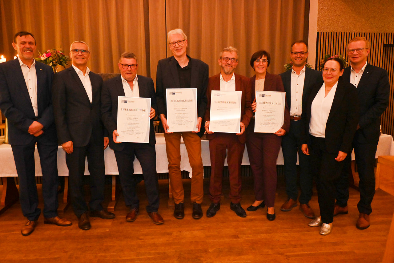 Gruppenbild von der Jubilarfeier 2026