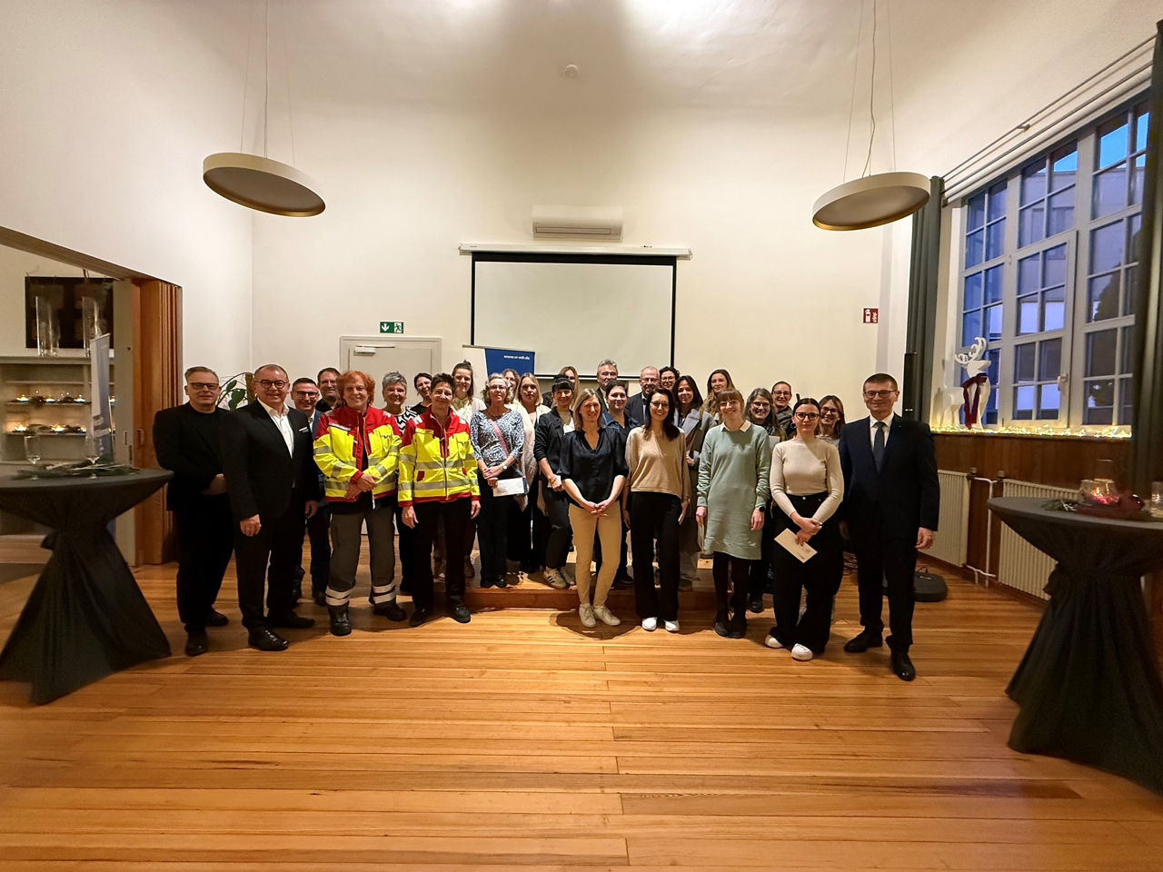 Gruppenbild im Rahmen der Veranstaltung