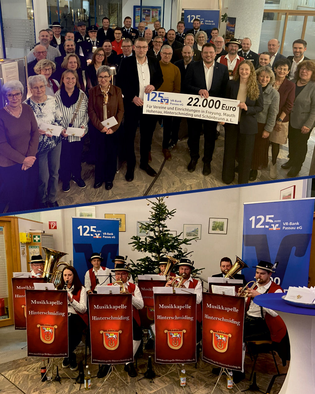 Spendenübergabe Freyung