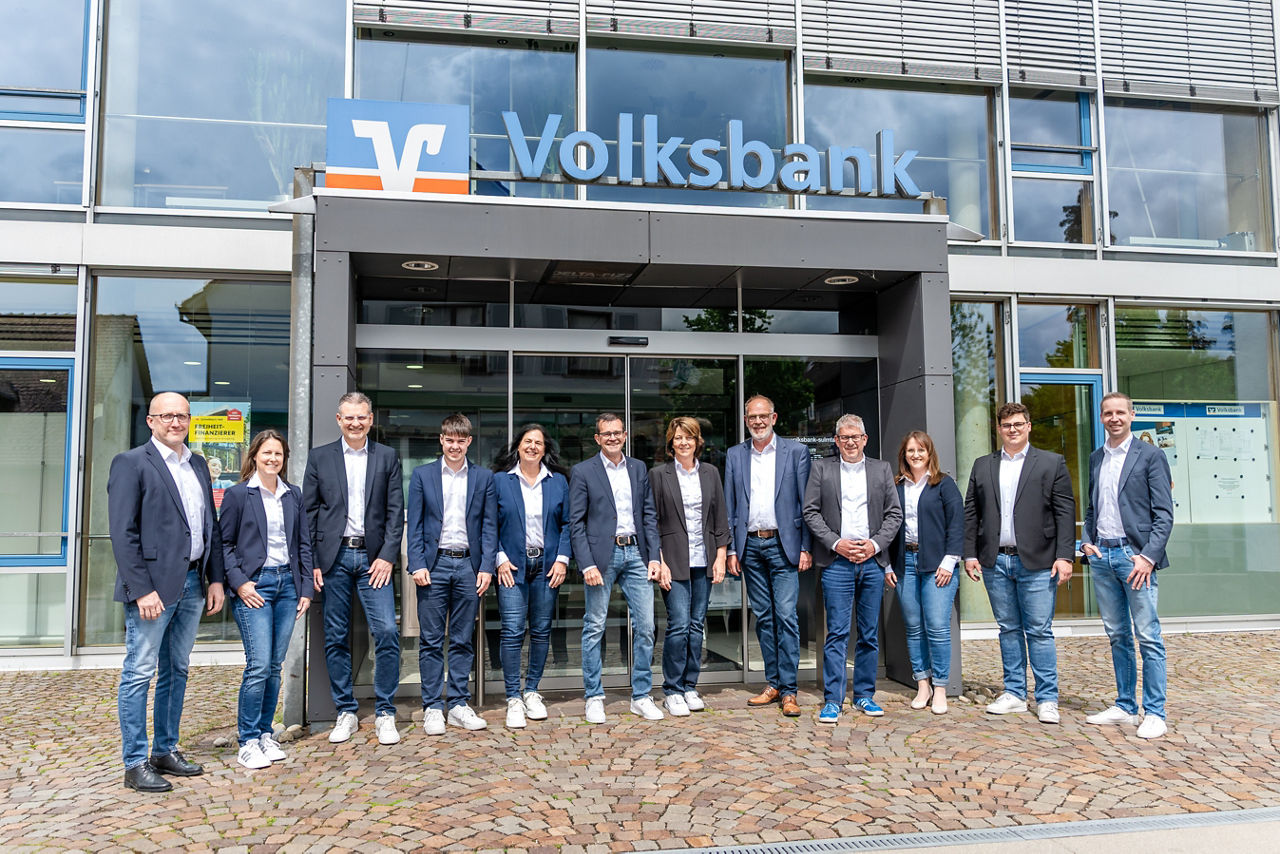 Teamfoto der Privatkundenberater