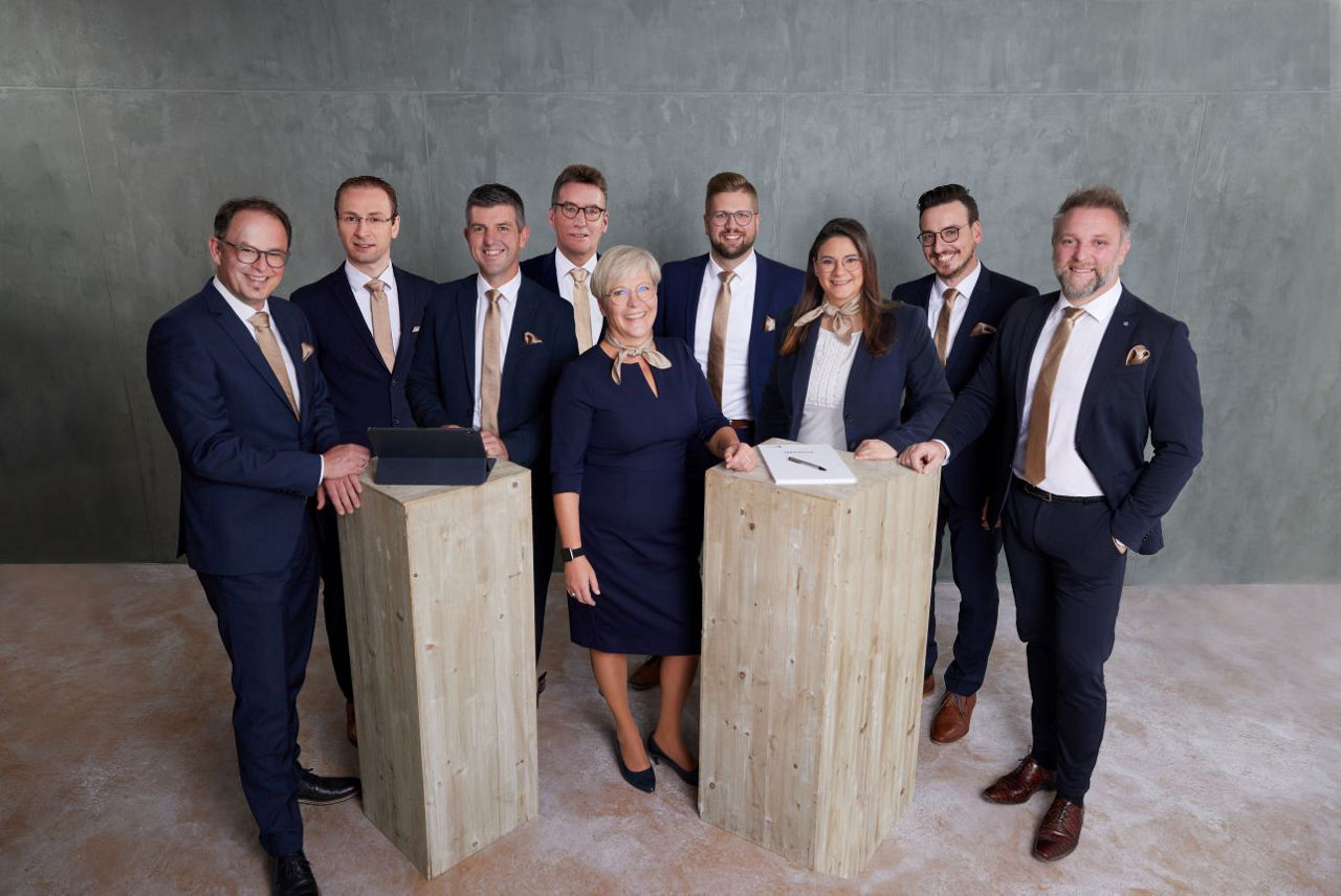 Gruppenfoto Private Banking Team