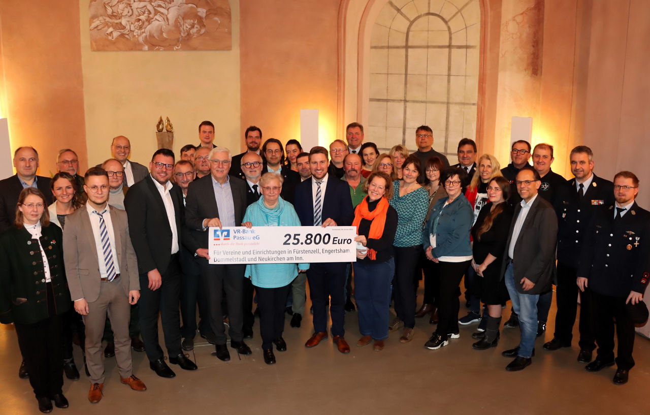 Spendenübergabe Fürstenzell