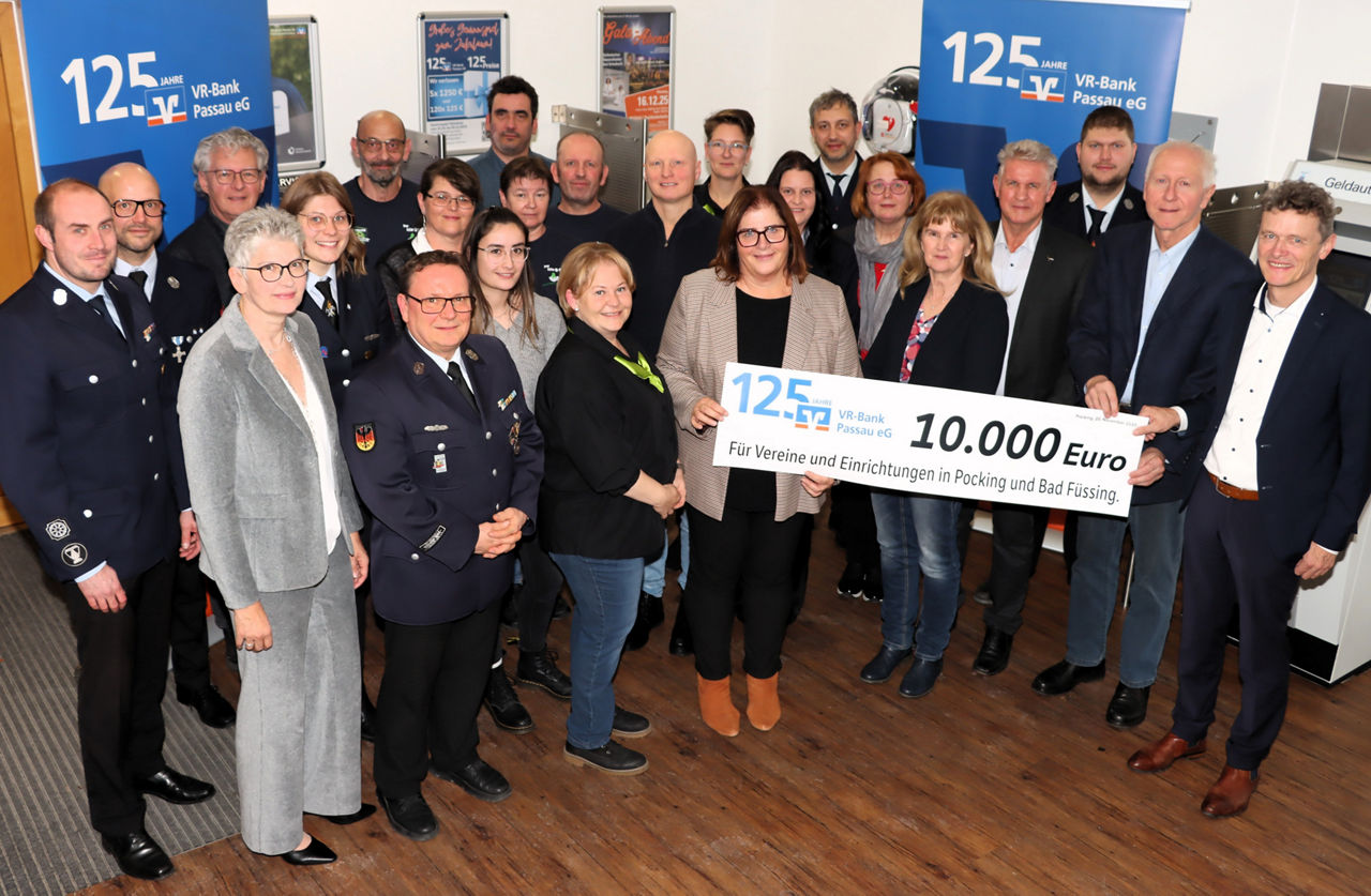 Spendenübergabe Pocking