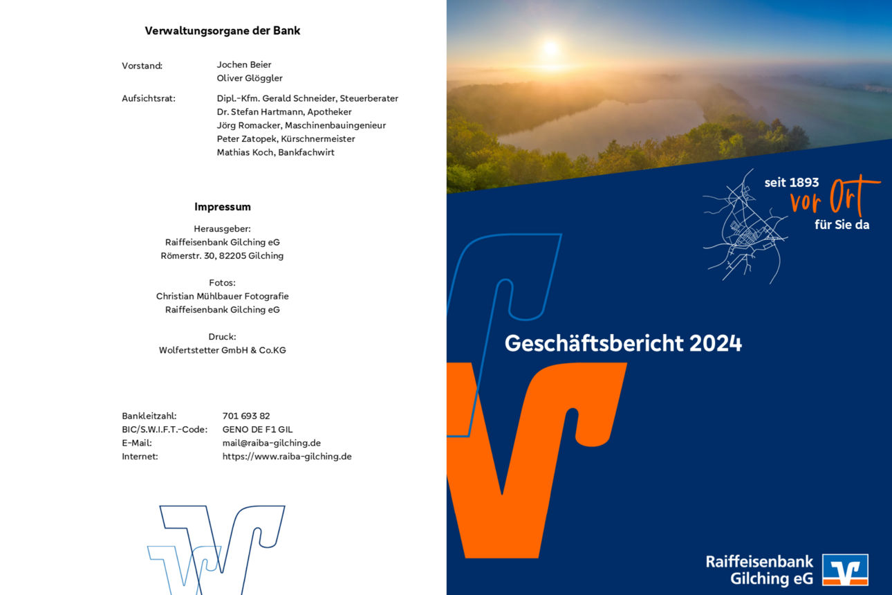Bild Titelseite Geschäftsbericht 2024