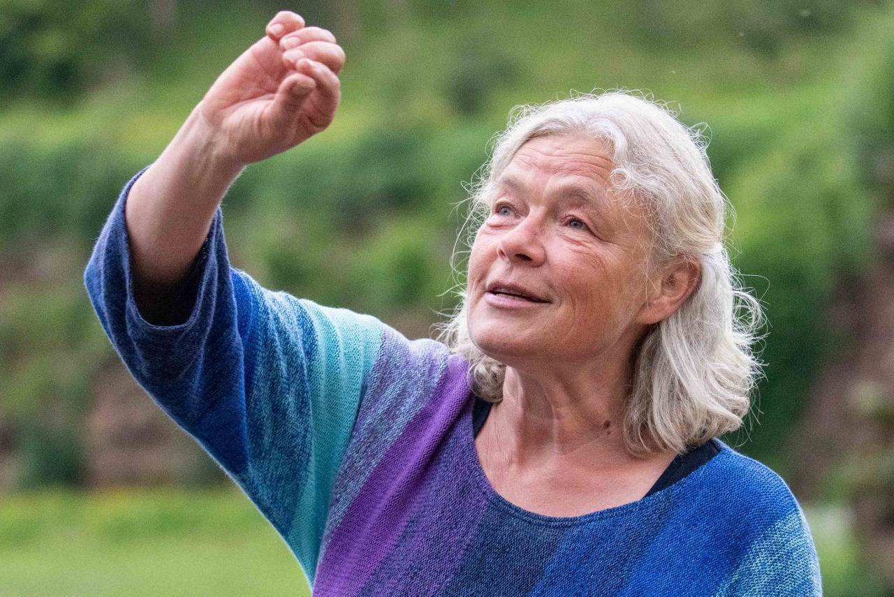 Die Erzählerin Gudrun Rathke