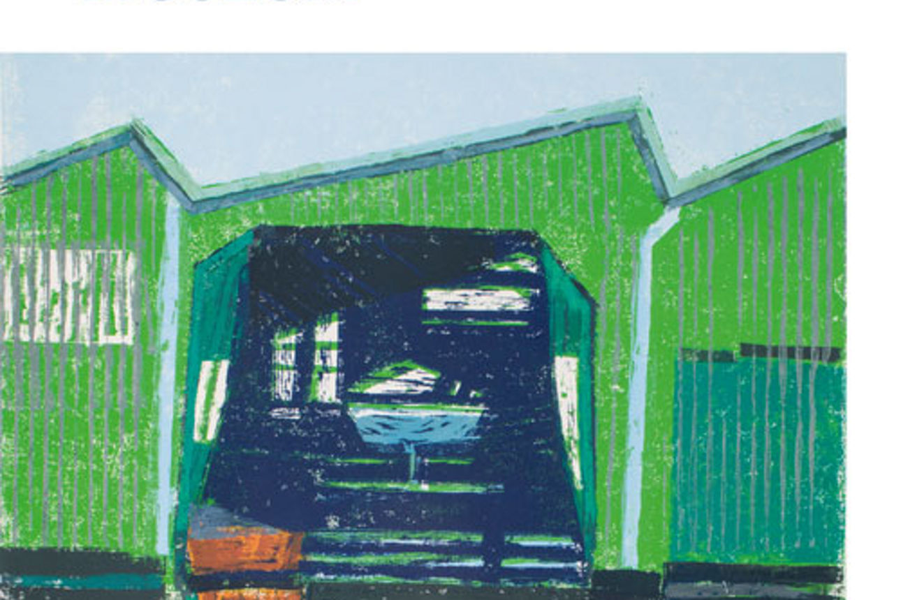 Flyer "Gudrun Becker - vom Wasser aus gehen" vom Detlefsen Museum, 30. März bis 06. Juli 2025
