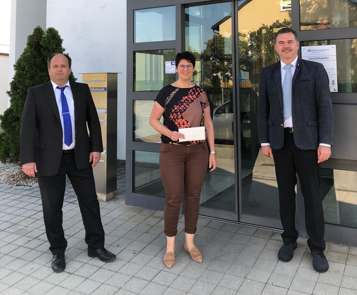 Gudrun Ernst feiert Betriebsjubiläum