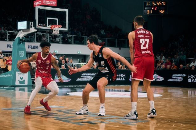 Spieler der Bamberg Baskets