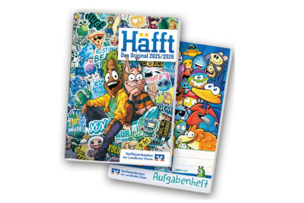 Abbildung der Hausaufgabenhefte