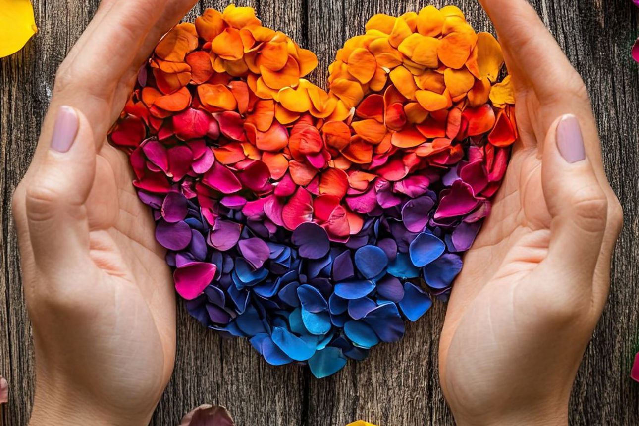 Hände um Herz Mitgliederspendenaktion