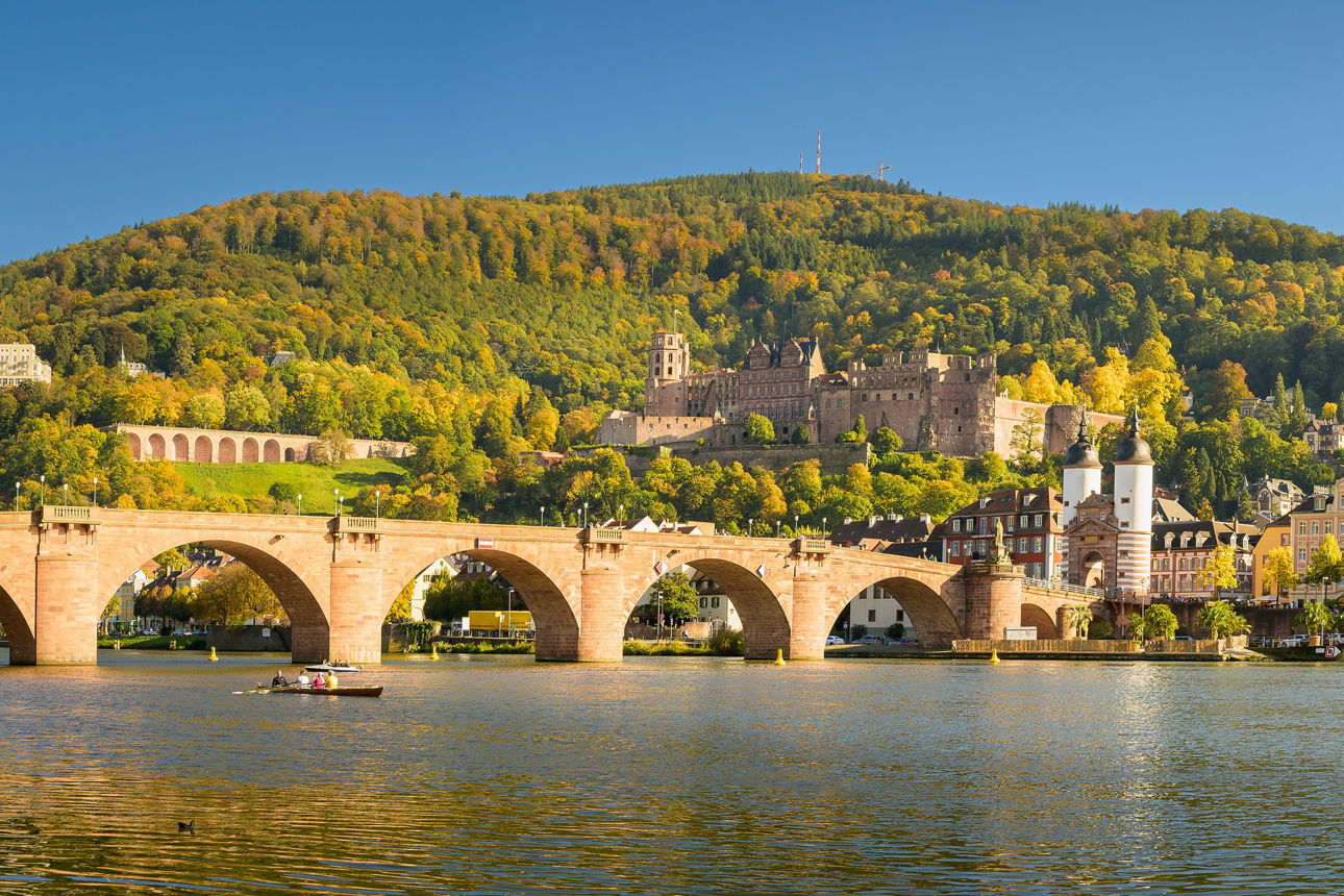 Blick auf Heidelberg