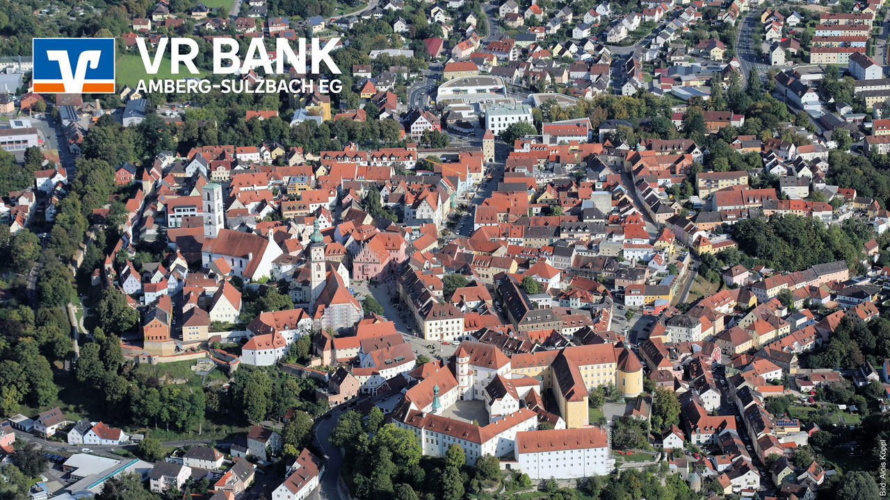 Luftbild von Sulzbach-Rosenberg