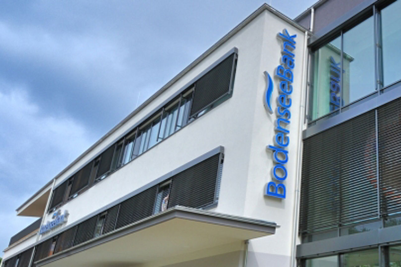Bankgebäude der BodenseeBank
