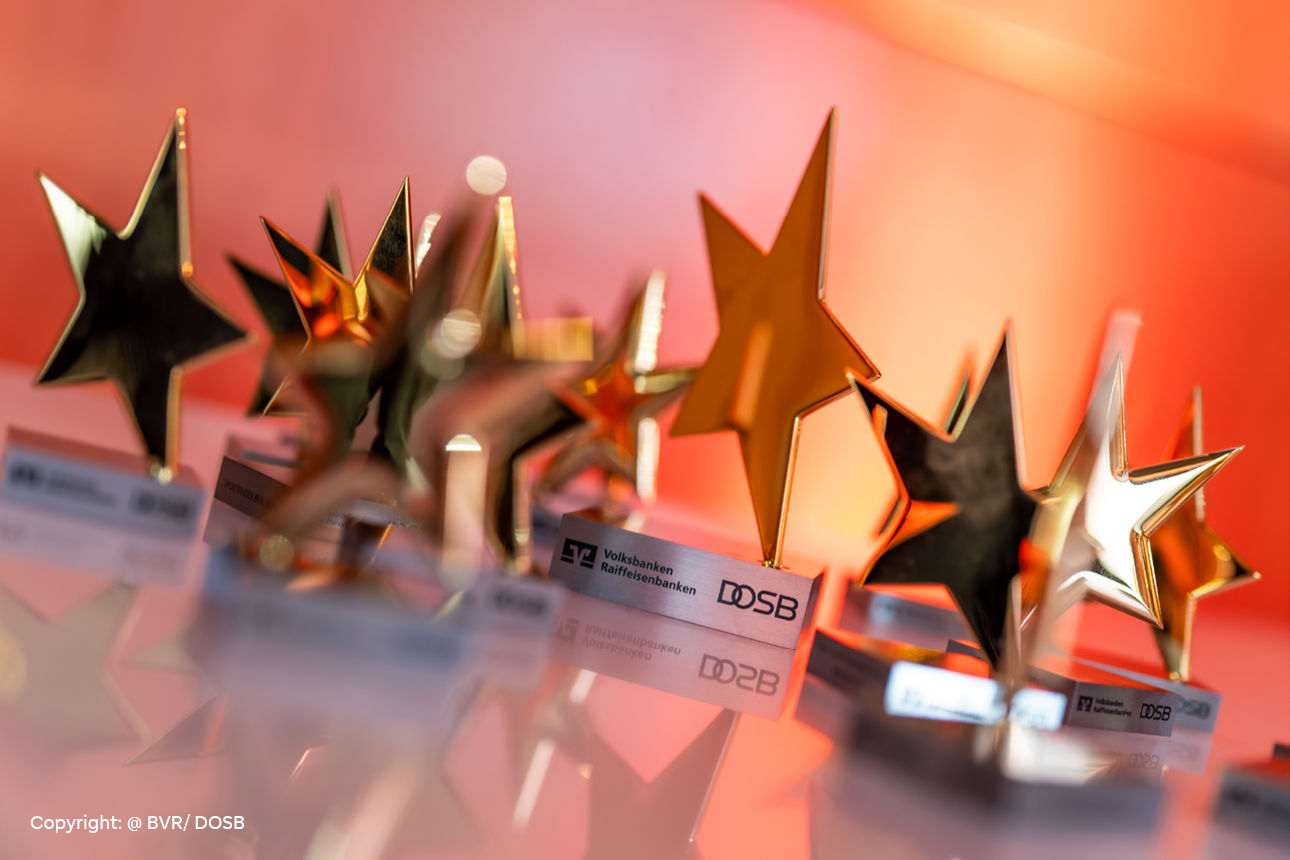 Preisverleihung Sterne des Sports Gold