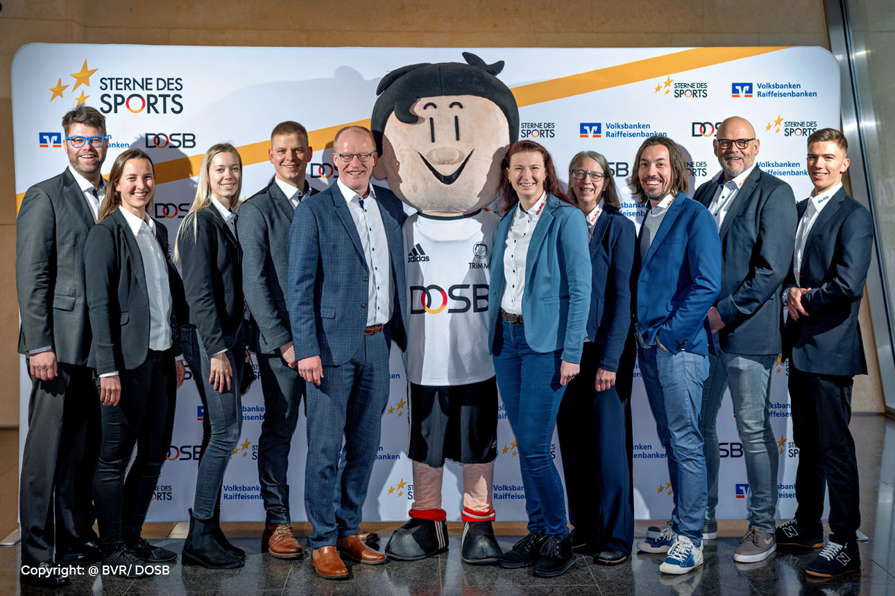 Preisverleihung Sterne des Sports Gold