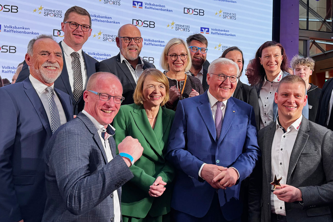 Preisverleihung Sterne des Sports Gold