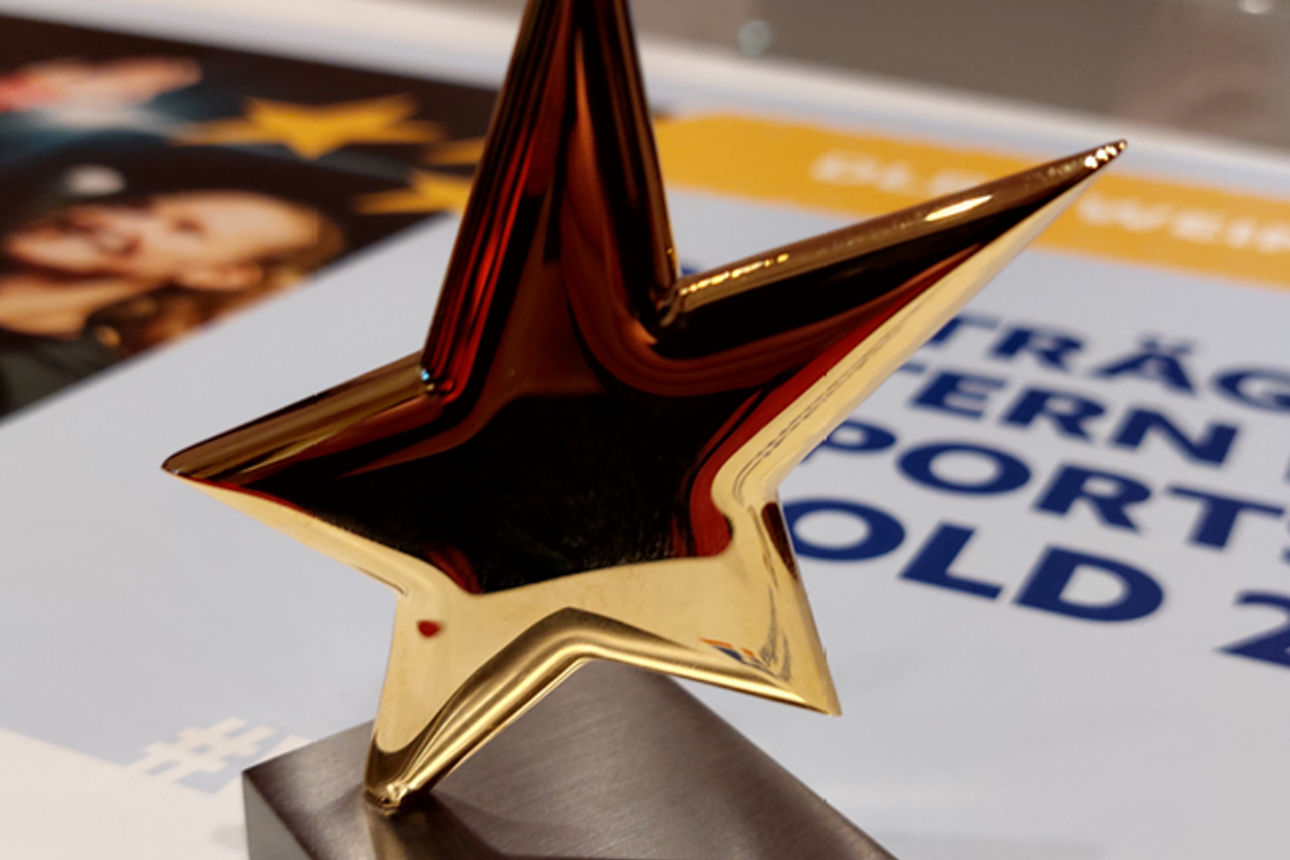 Preisverleihung Sterne des Sports Gold