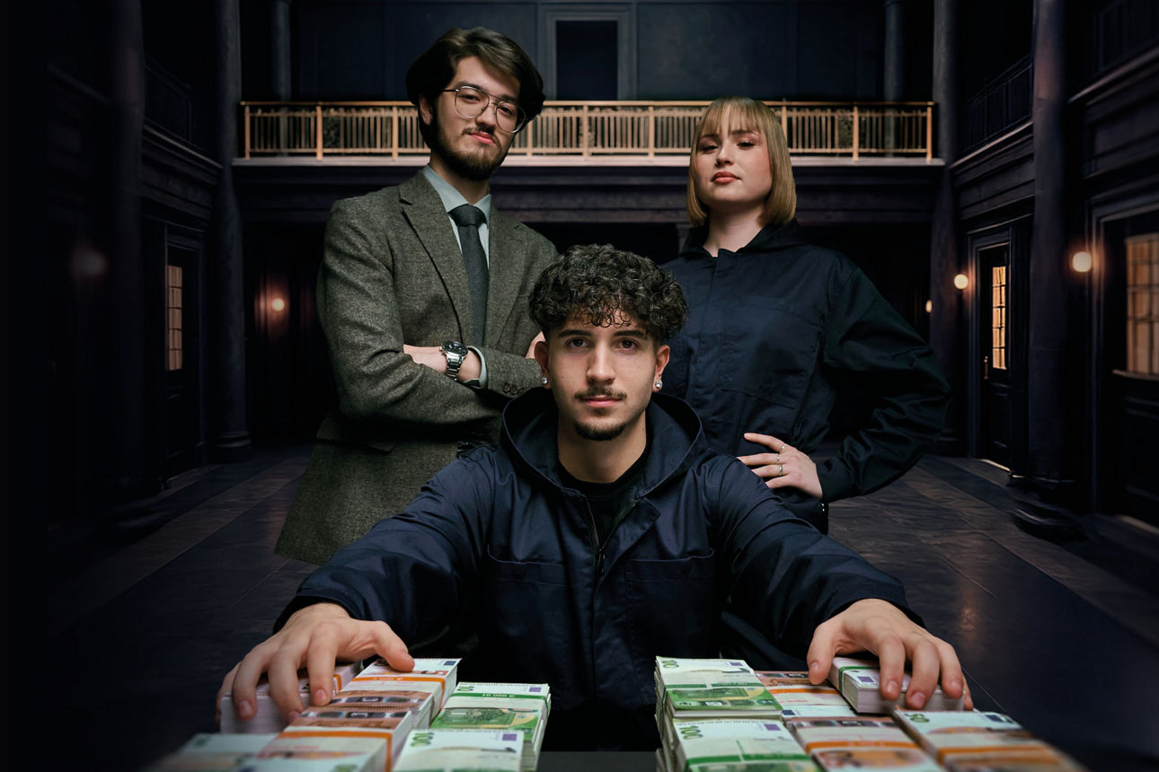 Ausbildung des Geldes im Netflix-Design