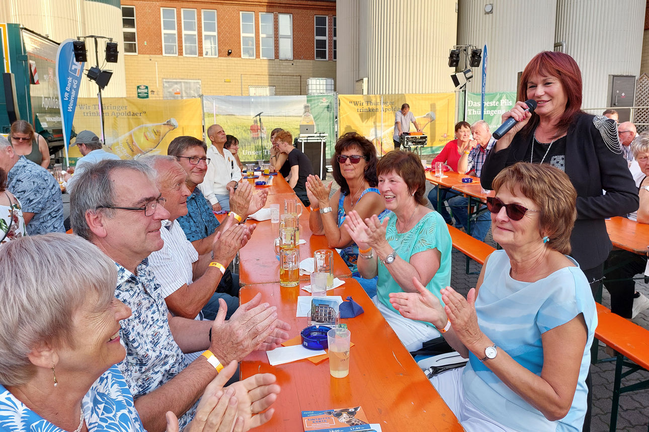 Impressionen - Chris Riemann singt Lieder von Andrea Berg, Gäste klatschen dazu