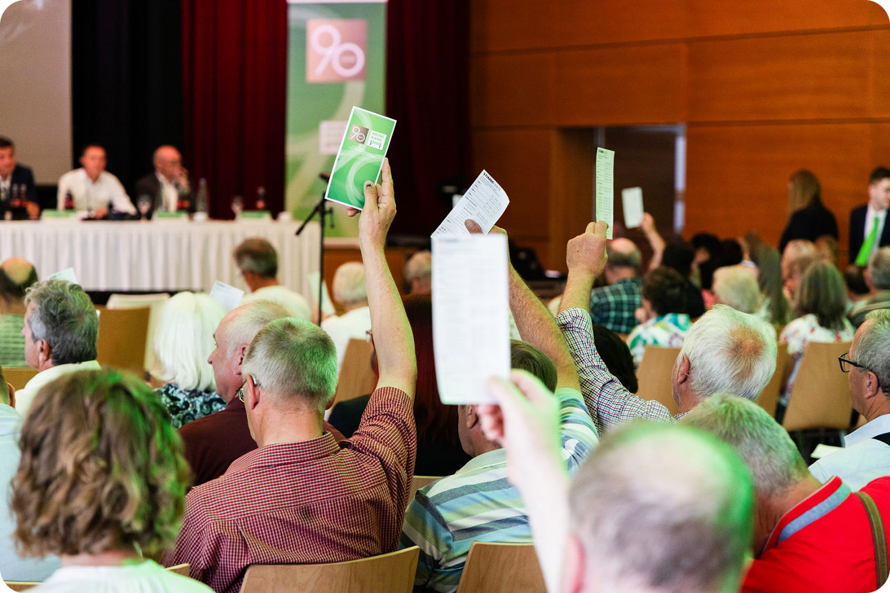 Stimmzettel Generalversammlung