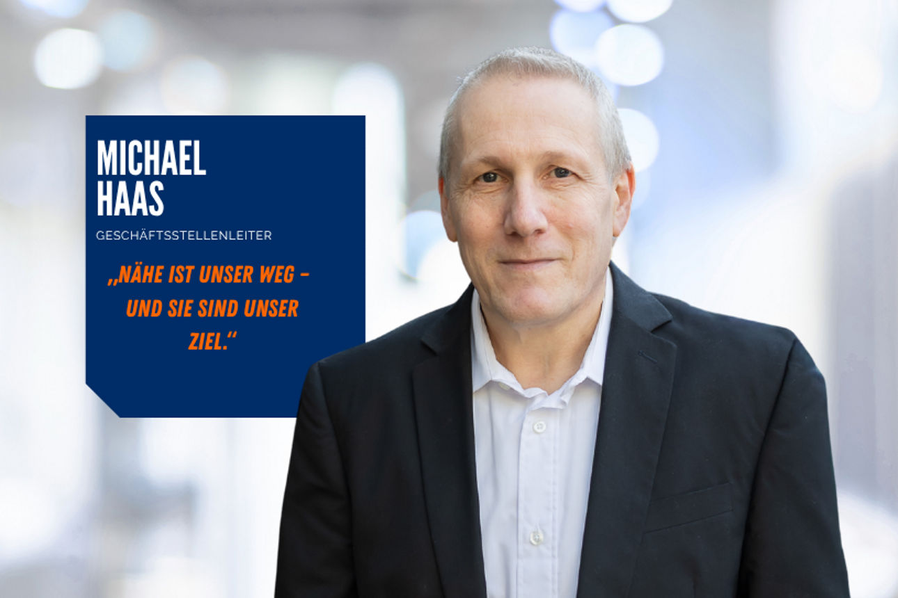 Portrait des Mitarbeiters Michael Haas