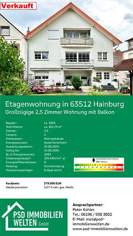 Bild von dem Haus Hainburg das bereits vermittlet wurde