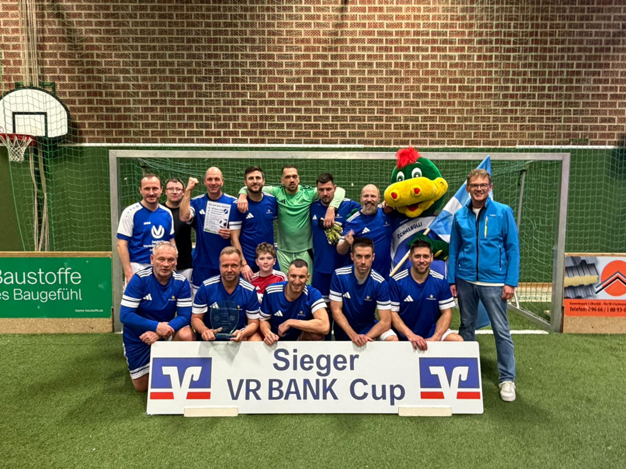 Gruppenbild von Teilnehmendem des SV Illschwang Hallenmasters 2026