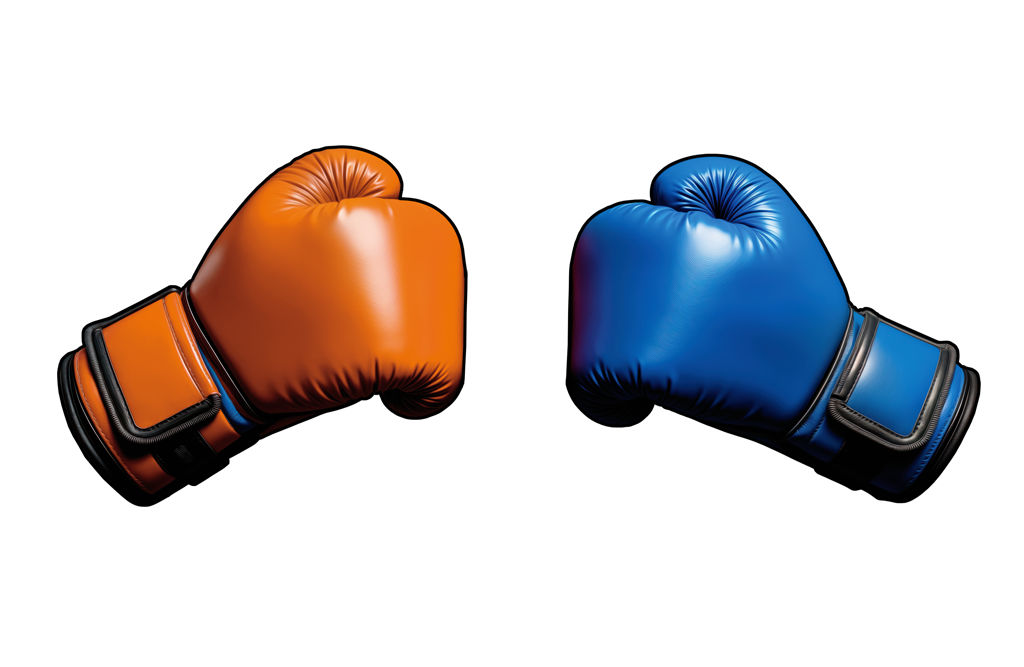 Zwei Boxhandschuhe