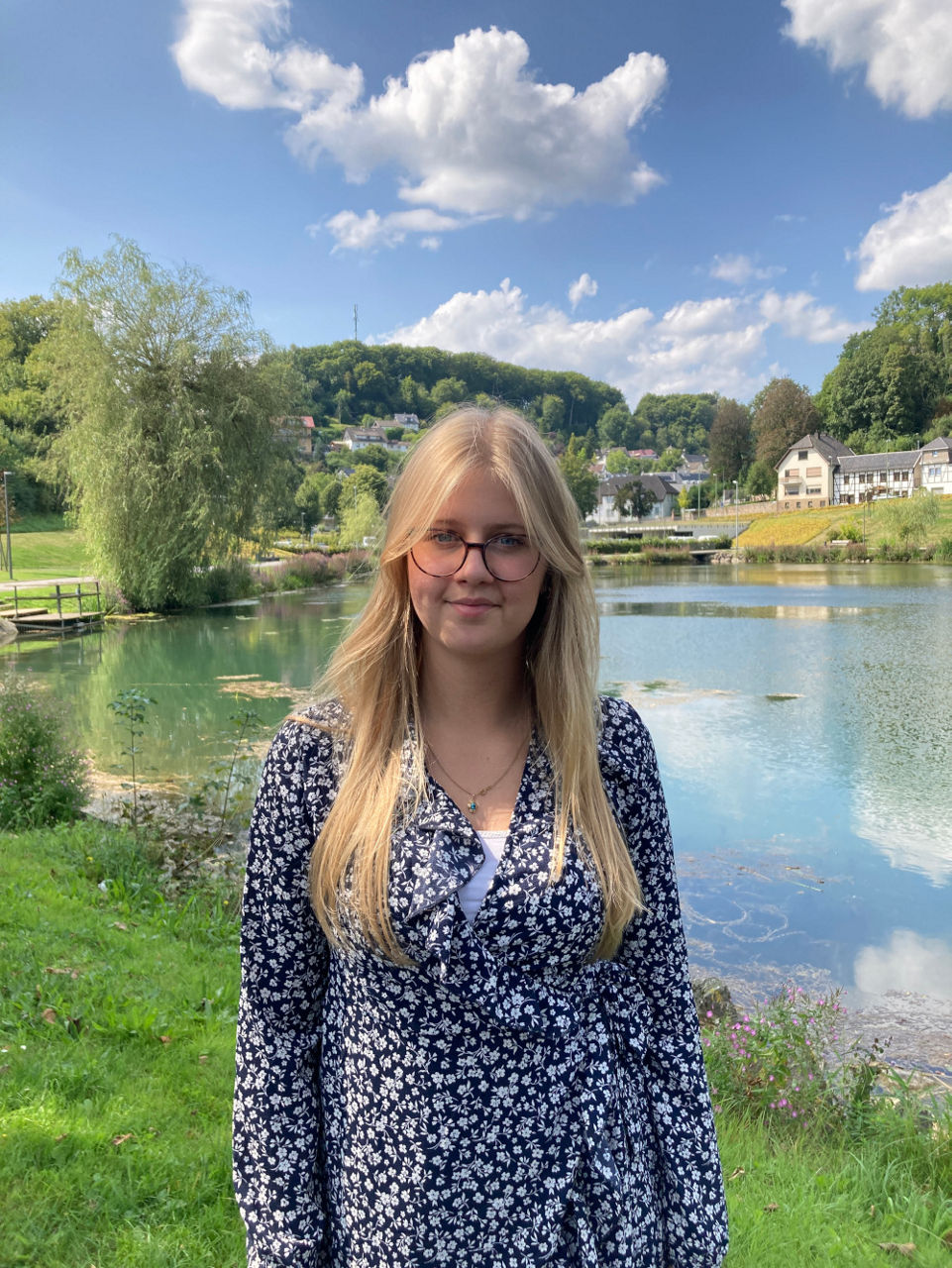 Azubi Hannah Berghaus zu sehen