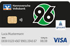 Girocard mit dem Hannover 96-Motiv