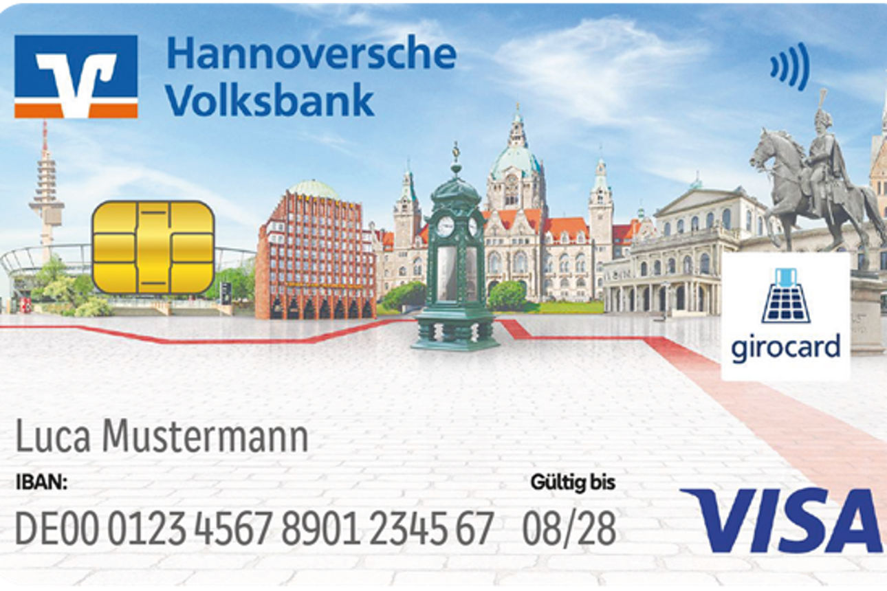 Girocard mit Hannover Design