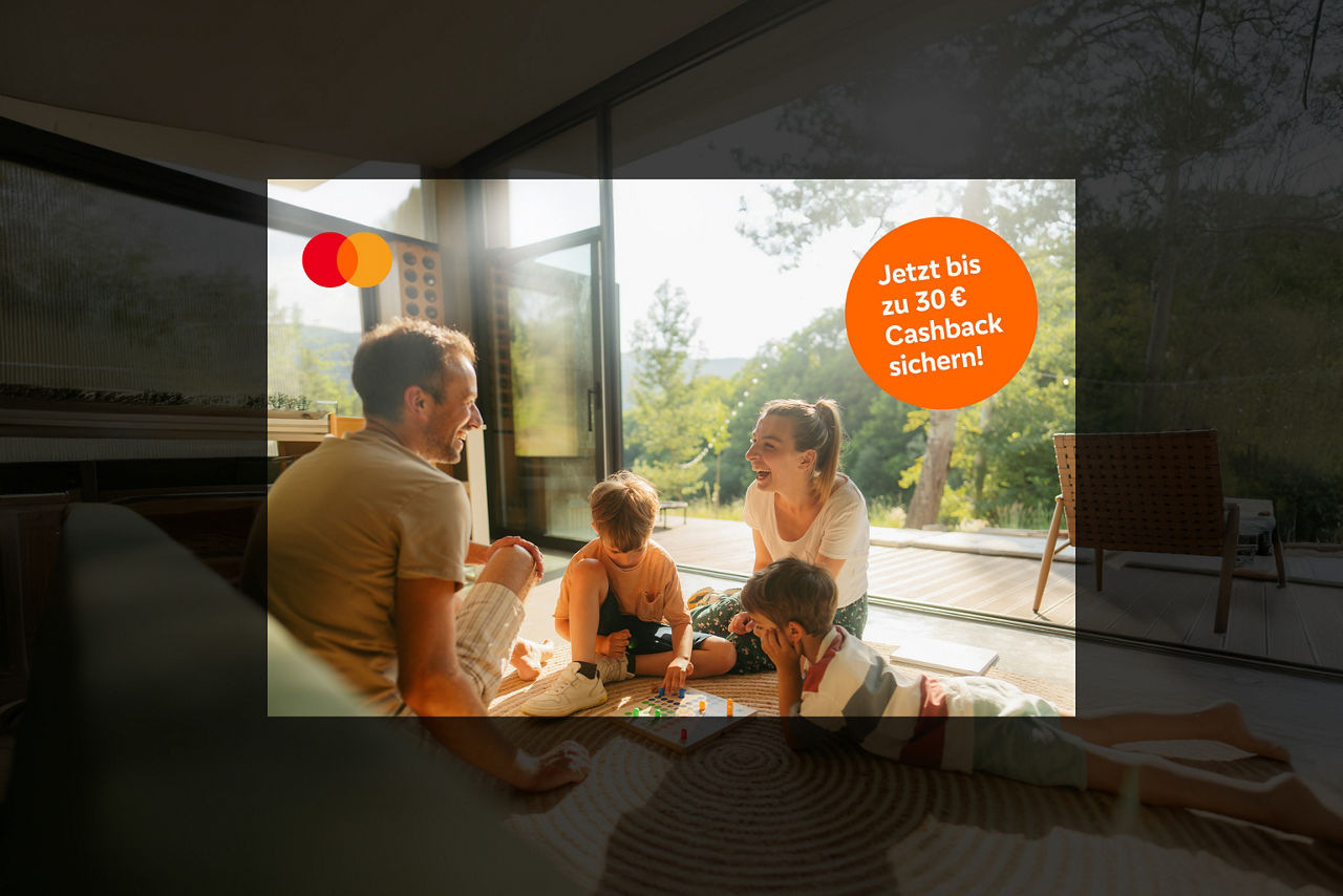Werbemotiv Cashback-Aktion_Familie