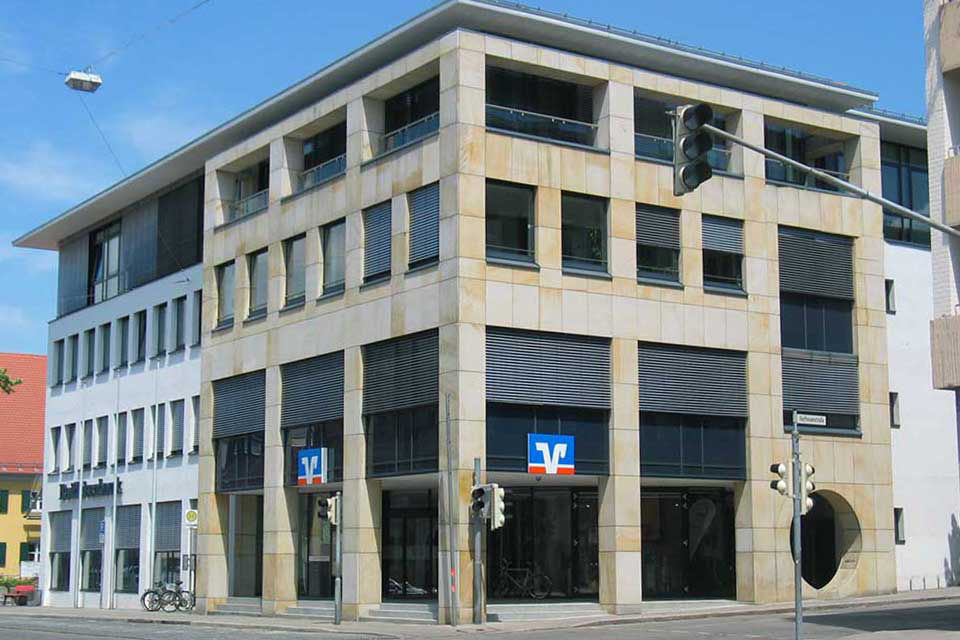 Unsere Hauptstelle in der Raiffeisenstr. 1, 86830 Schwabmünchen