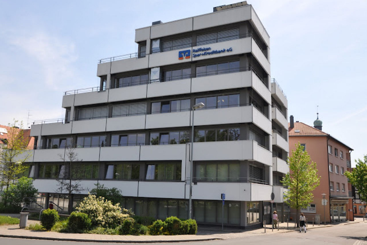 Foto der Hauptstelle Rothenburg der VR-Bank Mittelfranken Mitte eG
