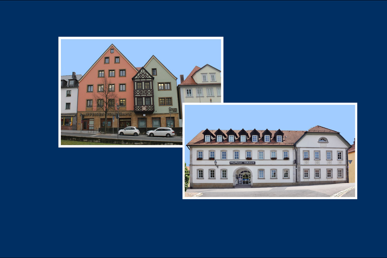 Unsere beiden Hauptstellen Lichtenfels und Ebern