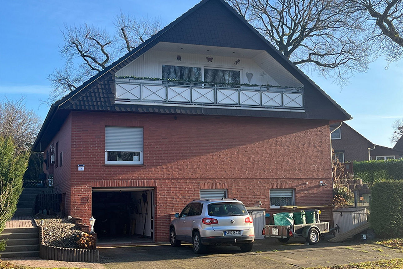 Fontansicht der Immobilie