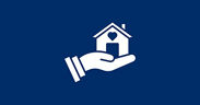Haus in einer Hand