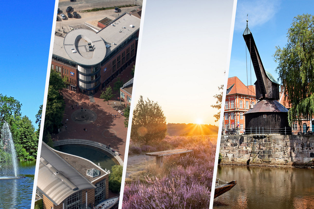 Winsen, Buchholz, Lüneburg und die Lüneburger Heide