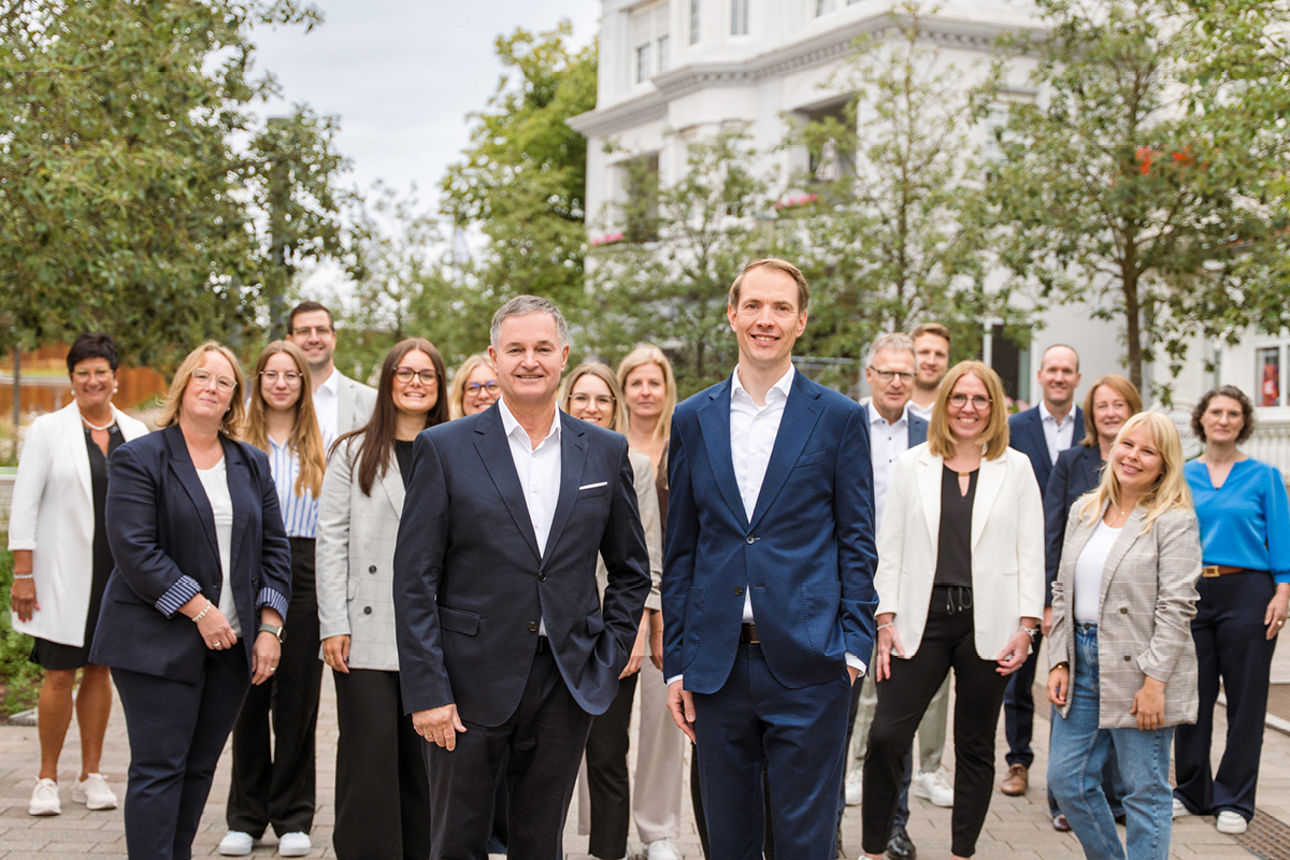 Mitarbeitende der Volksbank Bad Salzuflen