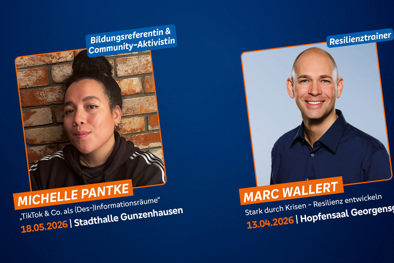 Header-Bild mit Namen und Bilder der Redner zu den Veranstaltungen im Frühjahr