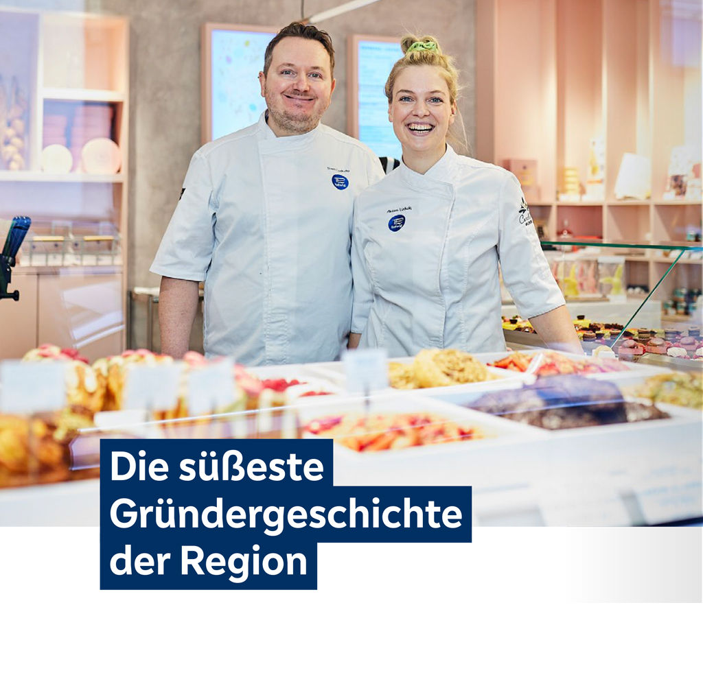 Das zeigt die Gründerstory der Patisserie Ludwig aus Karlsruhe.