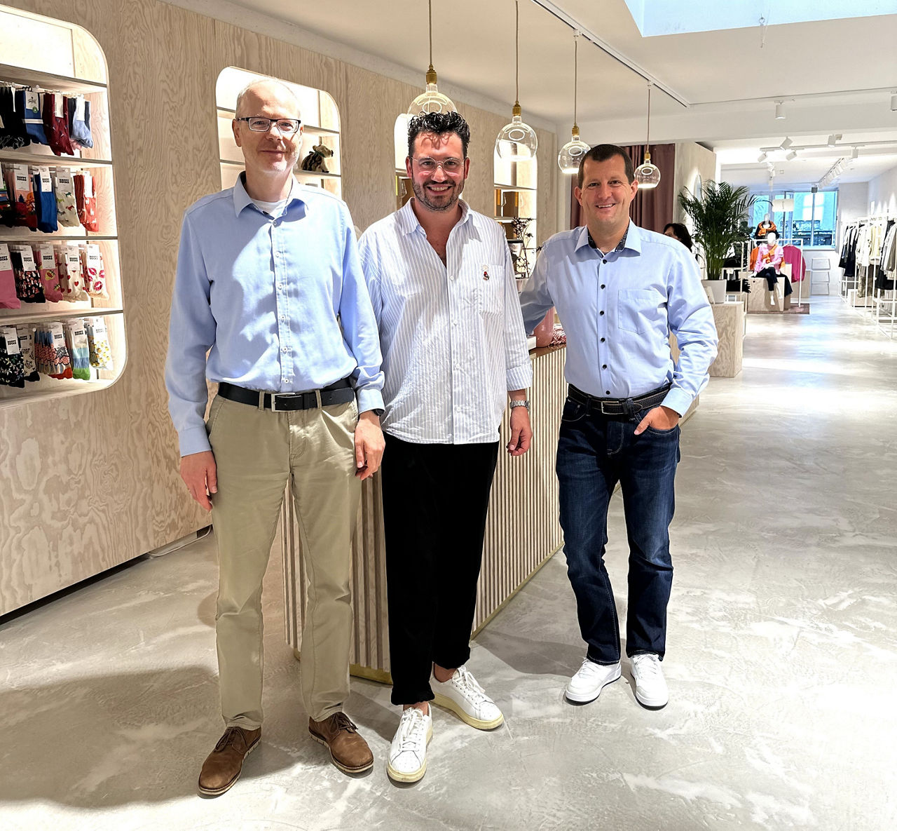 Gratulation zum neuen Shoppingerlebnis