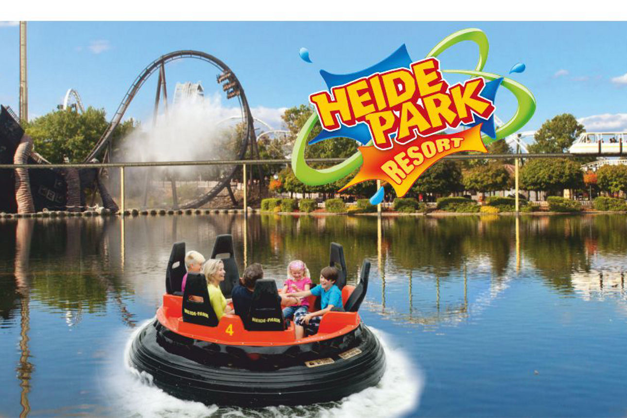 Fahrt in den Heide Park