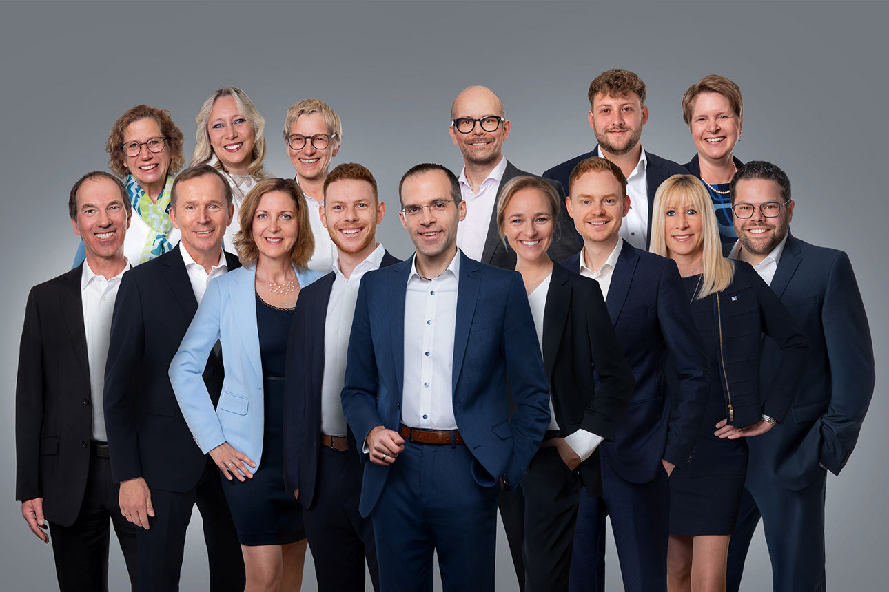Gruppenbild des Teams "Kundenbetreuer Private Banking"