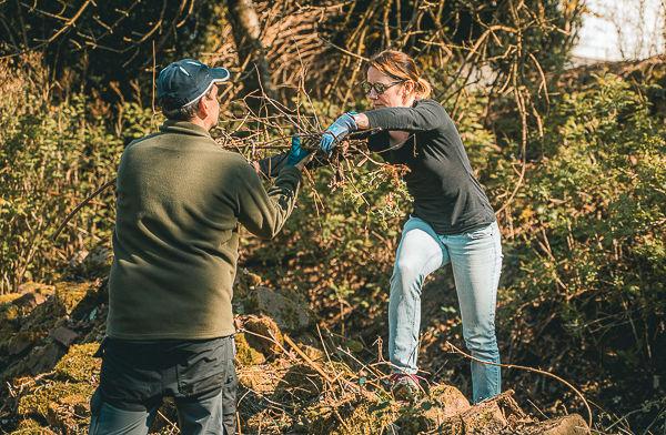 Bilder der Helping-Hands Aktion
