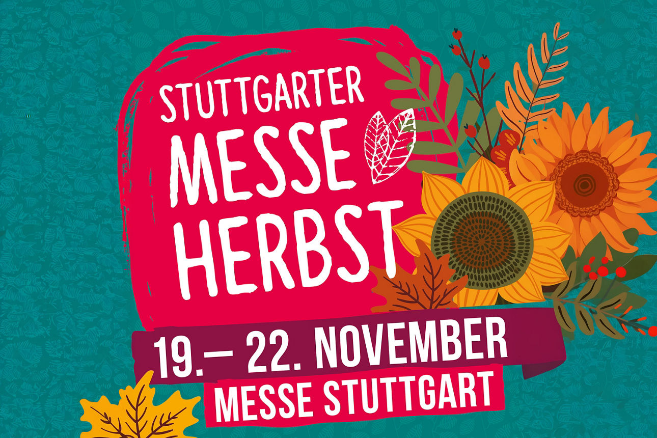 Das Logo der Stuttgarter MesseHerbst 2026, 19. bis 22. November 2026 Messe Stuttgart
