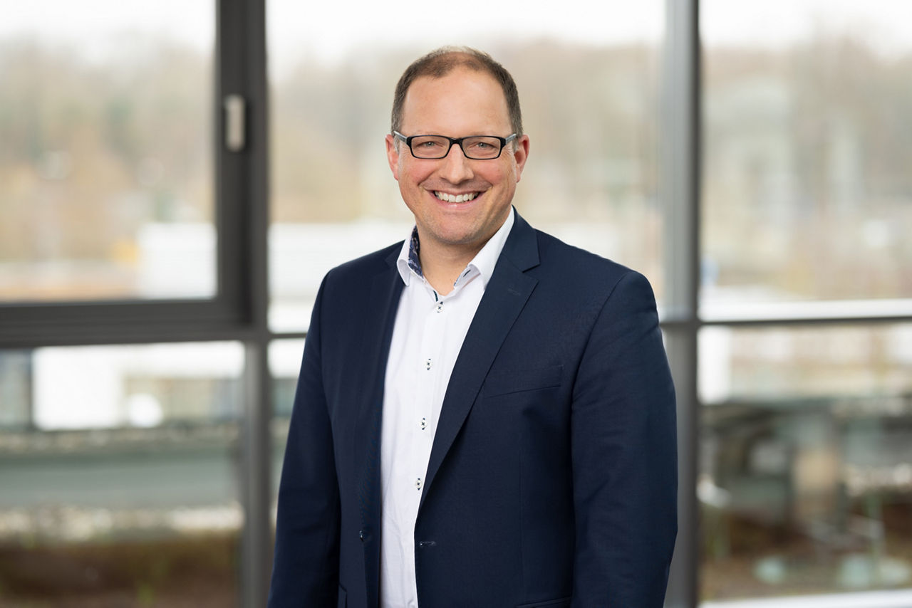 Porträt Mathias Hermann - Firmenkundenbetreuung