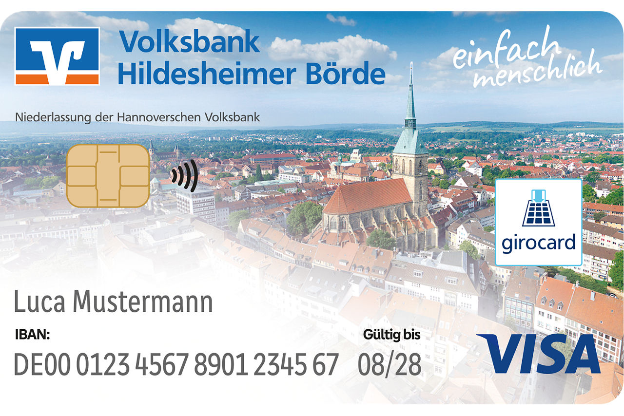 Girocard mit Hildesheimer Börde Design