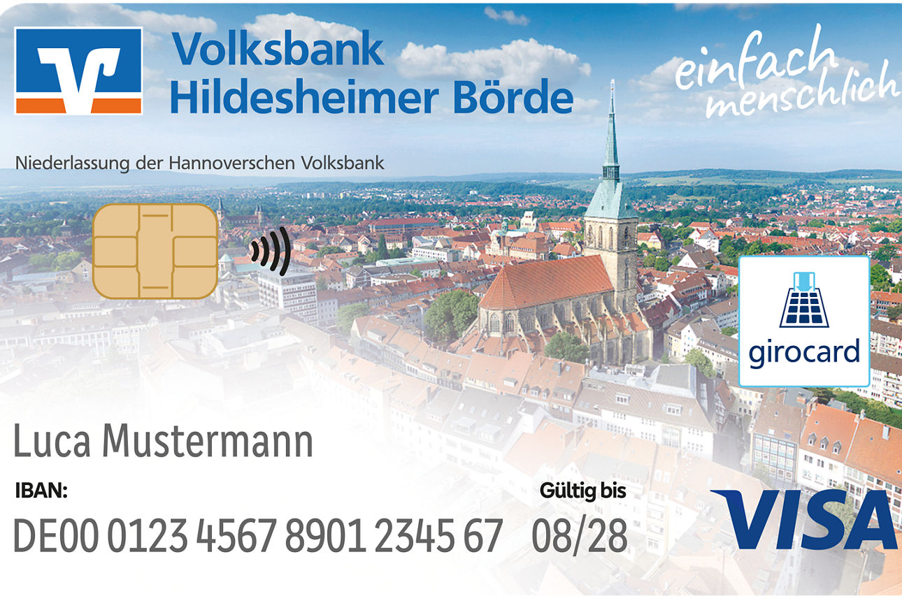 Girocard mit Hildesheimer Börde Design