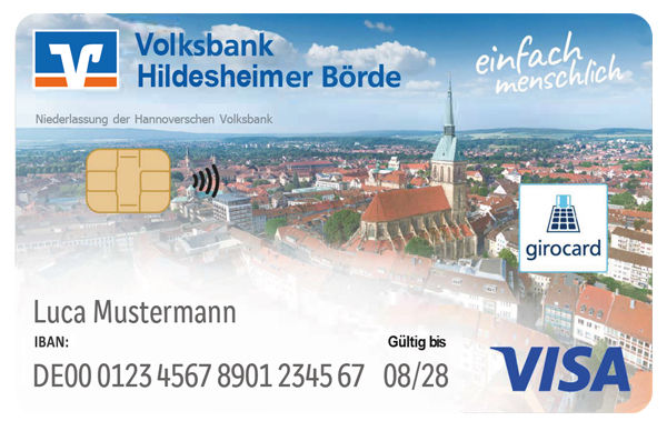 Girocard mit Hildesheimer Börde Design
